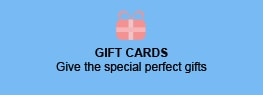 Gift Cards. Give the special perfect gifts.