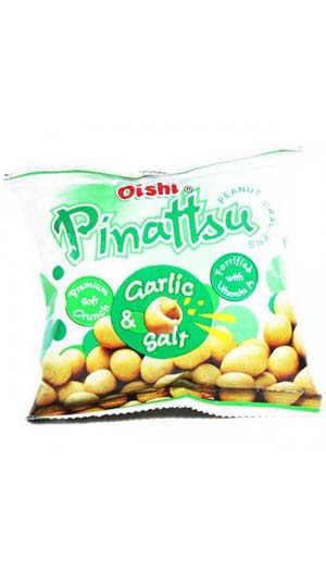 Oishi Pinattsu Garlic & Salt 32g
