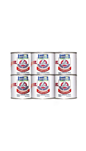 Bearbrand Sterilized Milk Negosyo Pack 140ml 6s