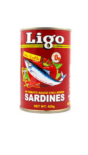 555 Sardines Tomato Sauce Chilli 425g